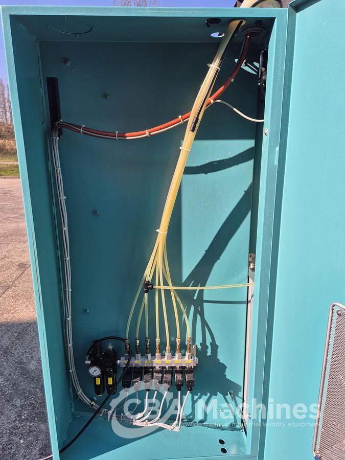 Used 1999 Dryer Lavatec TT733 D Steam 50kg with legs 175cm (854)