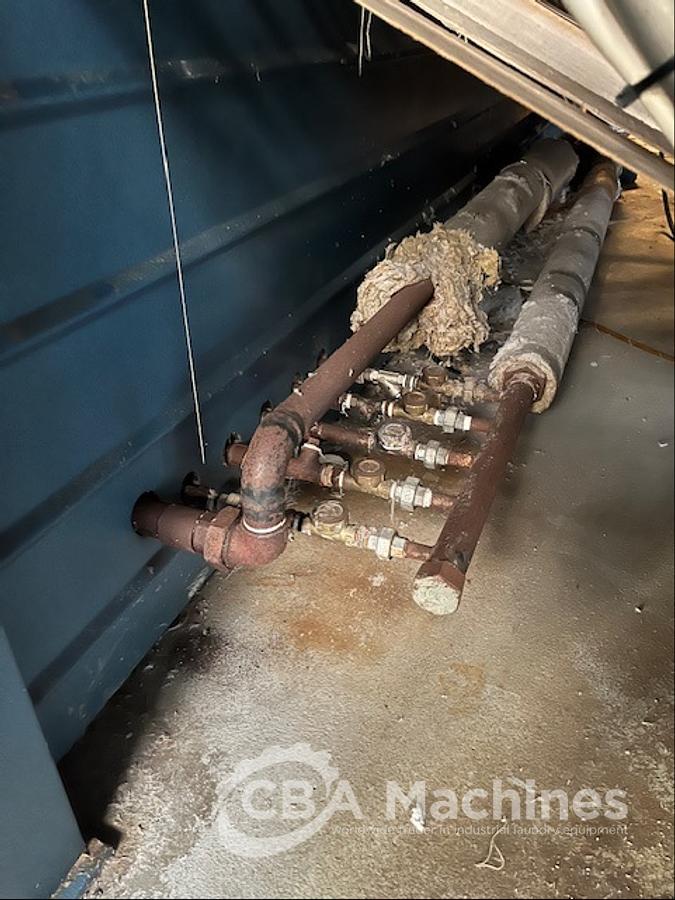 Used 1985 Lapauw 2 roll 900 x 3300mm steam