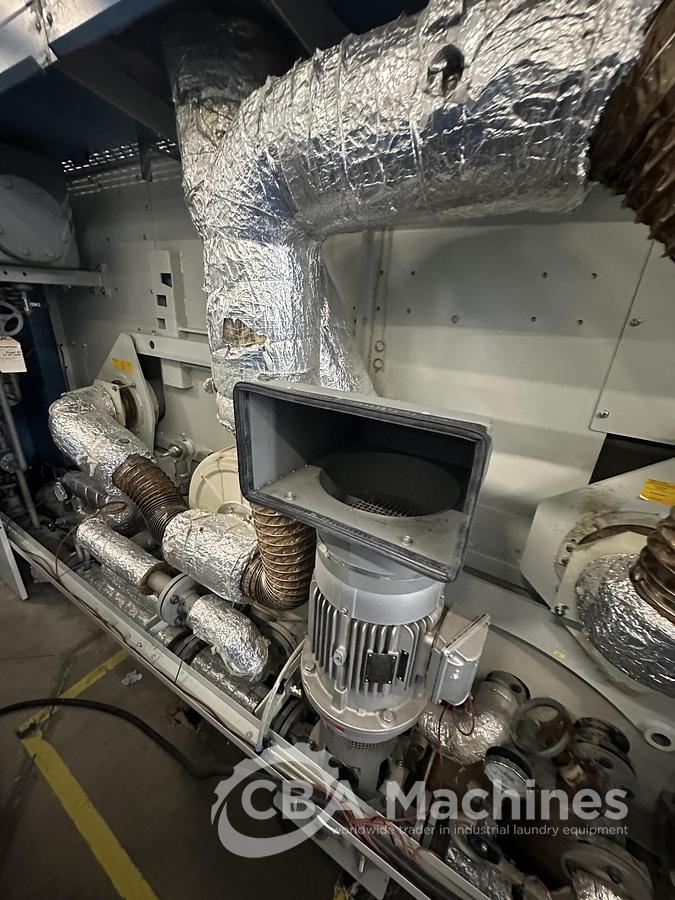 Used 2020 Ironing Line Kannegiesser 2 roll 1200x3500mm GAS - EMQ Synchro + HPM-II GAS + SFM.II 1-2-4 lanes