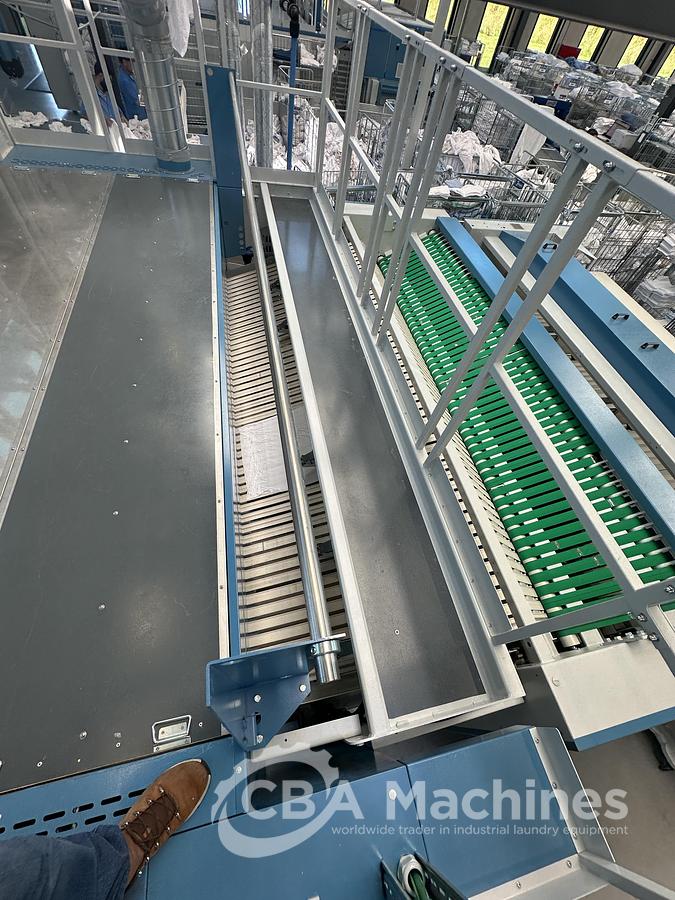 Used 2025 Kannegiesser Ironing line EMV 35-4 + Mono roll 1200 x 3500 + RFL-J 35-1/2/4-2 + SKF 35-4 (1013-1014-1015-1016)