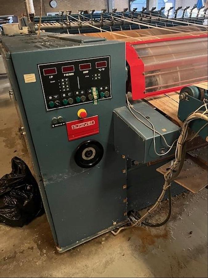 Used 1985 Lapauw 2 roll 900 x 3300mm steam