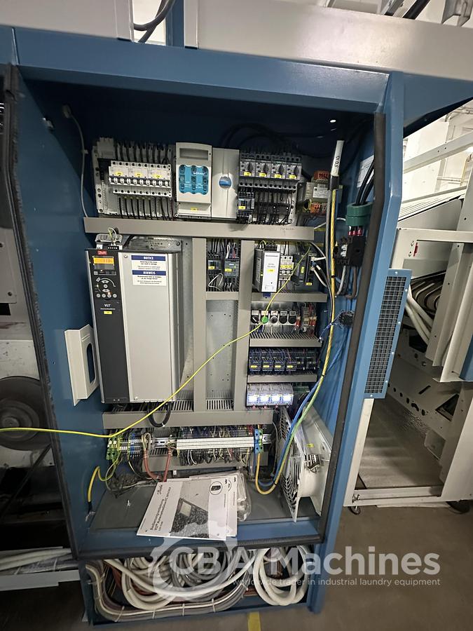 Used 2020 Ironing Line Kannegiesser 2 roll 1200x3500mm GAS - EMQ Synchro + HPM-II GAS + SFM.II 1-2-4 lanes