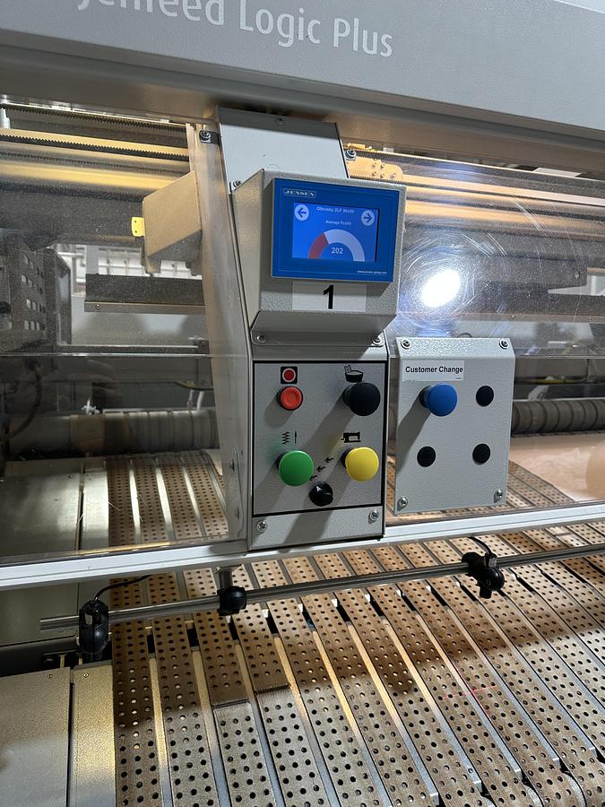 Used 2018 Jensen Ironing Line EXPG 2x1200x4000mm GAS - Logic Plus - Universal