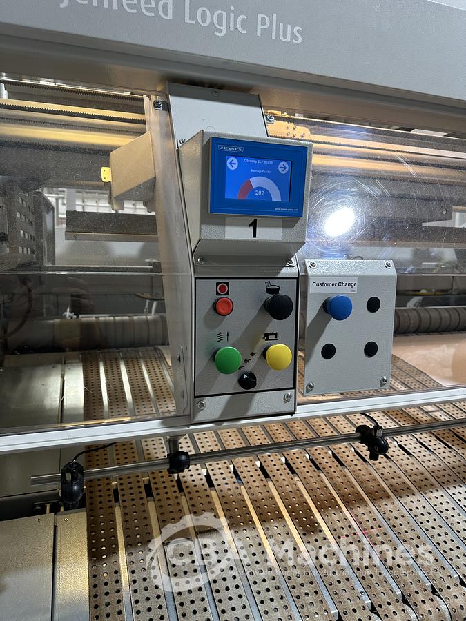 Used 2018 Jensen Ironing Line EXPG 2x1200x4000mm GAS - Logic Plus - Universal