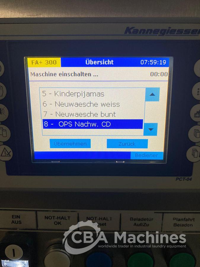 Used 2013 Barrier Washer 30kg Kannegiesser FA+ 300BW (997)