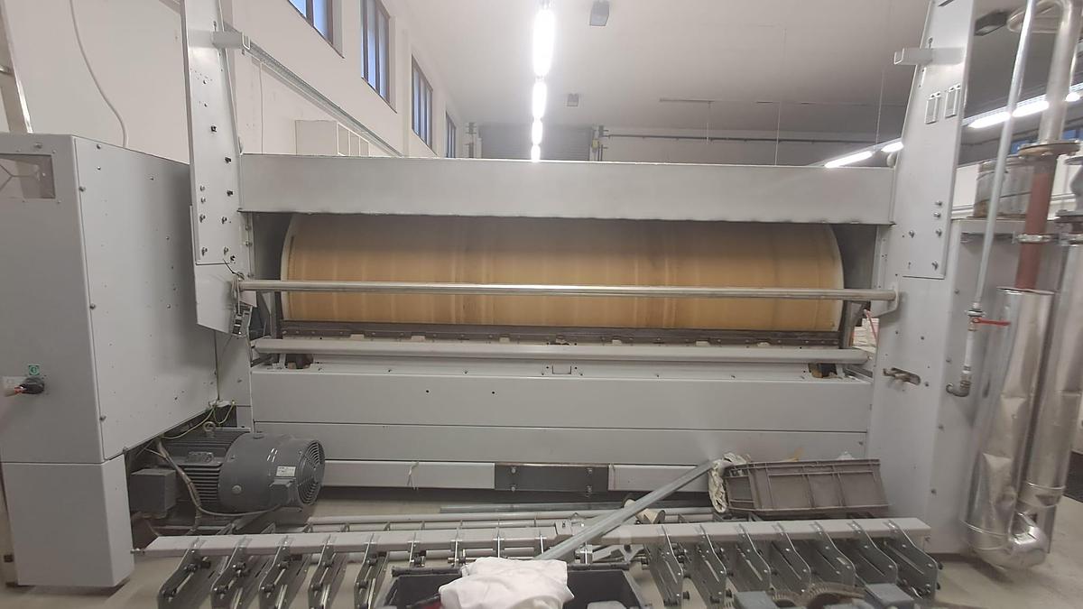 Used 2005 Jensen Express 2 roll Ø1200x3000mm steam