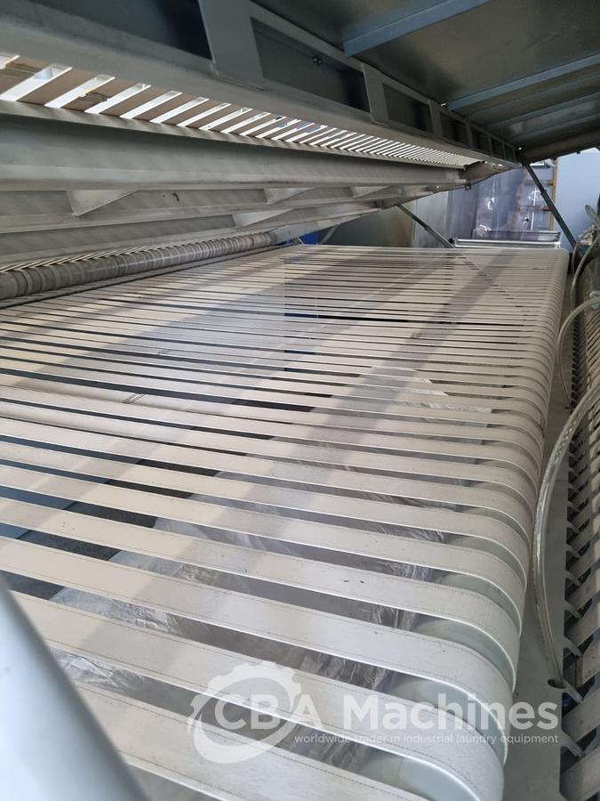 Used Complete Ironing Line Jensen – Lapauw 2 roll 1600 x 4000mm STEAM