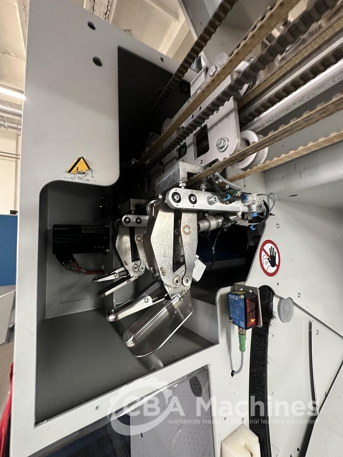 Used 2020 Ironing Line Kannegiesser 2 roll 1200x3500mm GAS - EMQ Synchro + HPM-II GAS + SFM.II 1-2-4 lanes