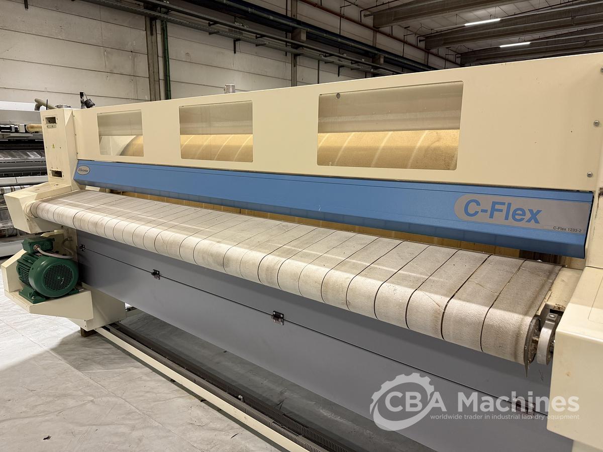Used 2013 Ironer Electrolux C-Flex 2 roll 1200 x 3300mm GAS (944)