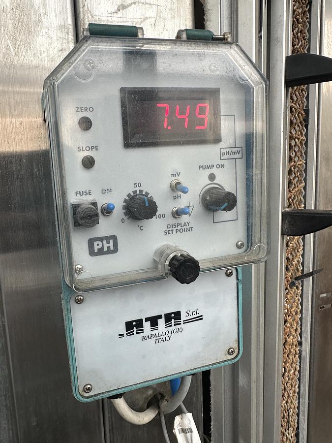 Used 2001 Kannegiesser CBW Tunnel Powertrans BT 14x50kg