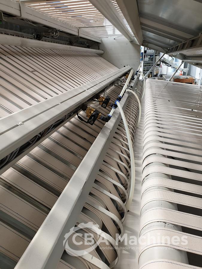 Used Complete Ironing Line Jensen – Lapauw 2 roll 1600 x 4000mm STEAM