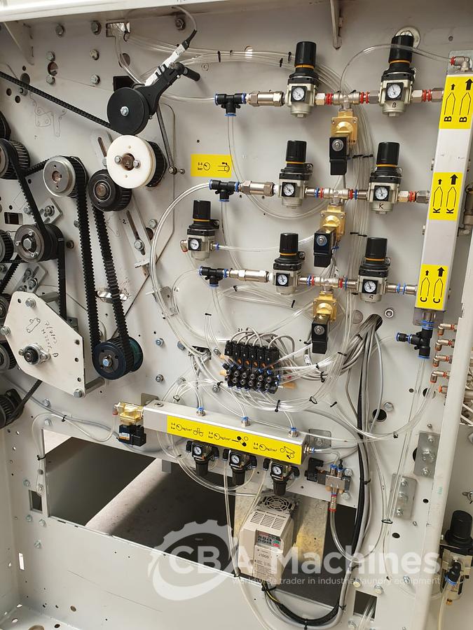 Used Complete Ironing Line Jensen – Lapauw 2 roll 1600 x 4000mm STEAM