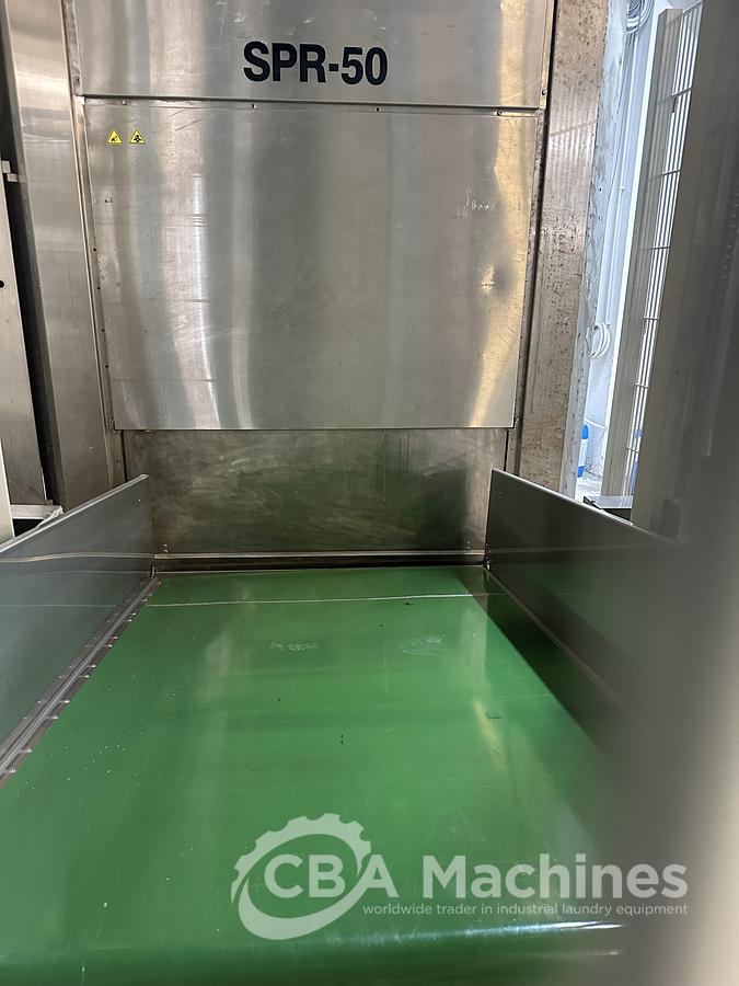 Used 2009 Girbau CBW System 12x50 with press + 100kg dryer