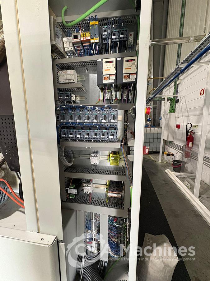 Used 2023 Ironer Girbau Compact Plus Pro 600x3300mm gas with built-in folder (987)