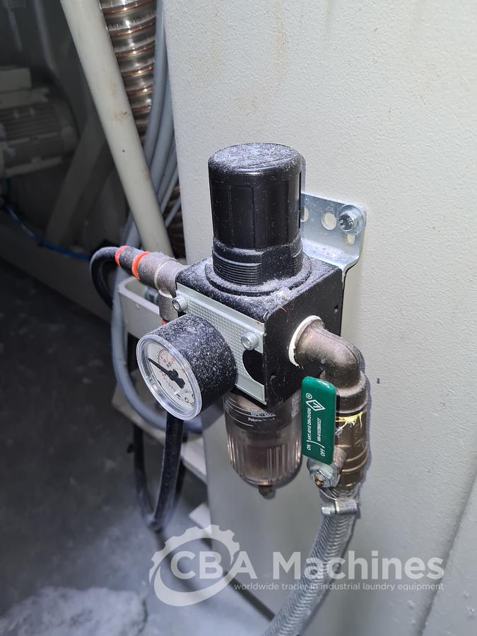 Used Ironing line Kannegiesser 2 roll 1200 x 3000mm steam year 2005/1997