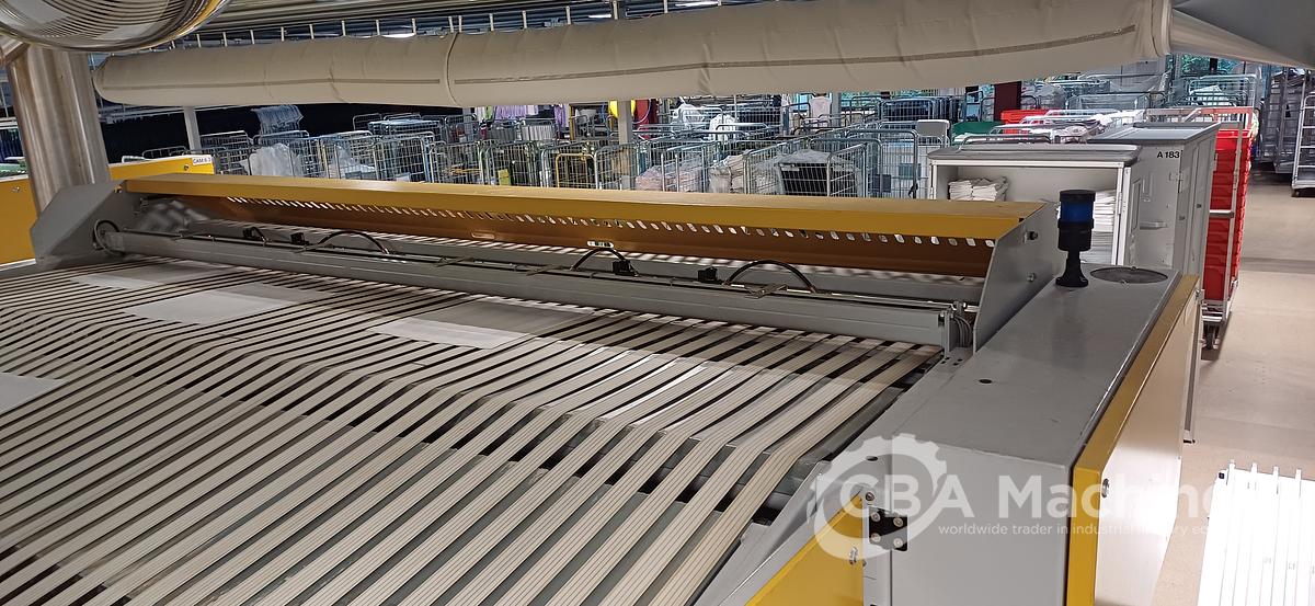 Used 2008 Jensen GAS Ironing Line 1 roll 2000x3500mm