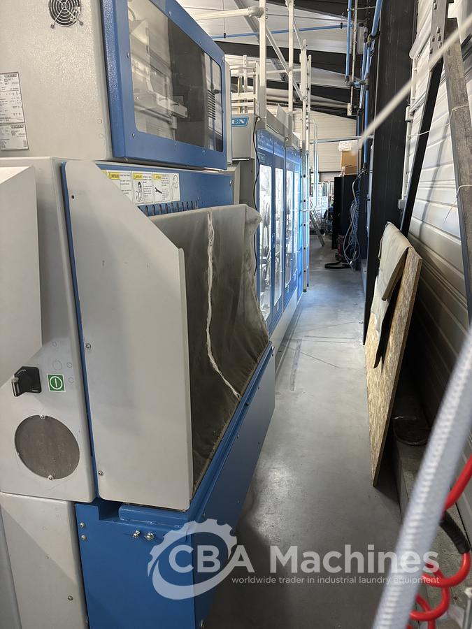 Used 2021 Jensen Ironing Line 2x1200x3500mm GAS - Logic Plus - Kalor - Classic - 4x Concorde