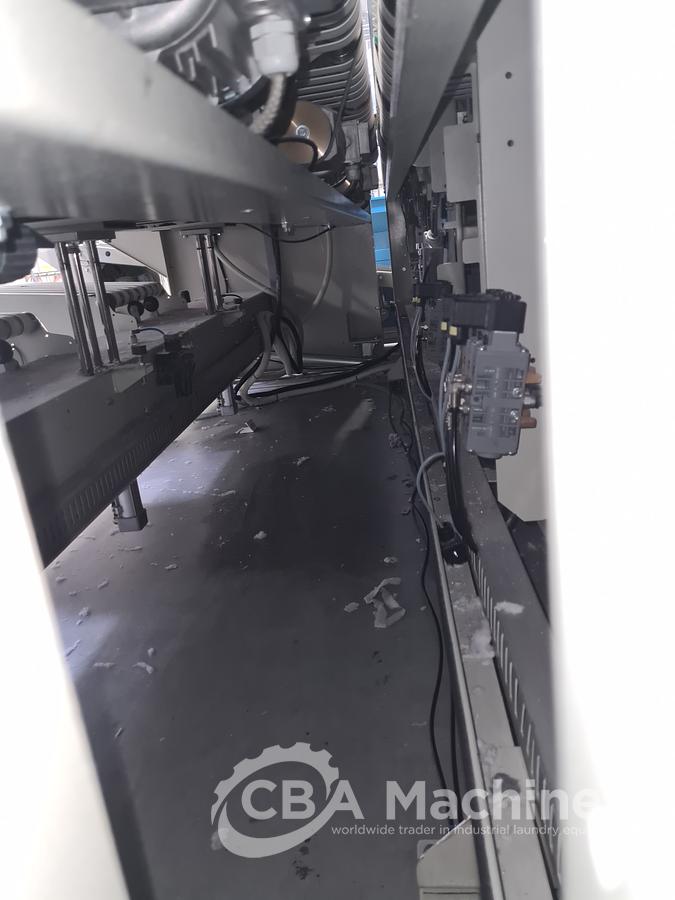 Used Ironing line Kannegiesser 2 roll 1200 x 3000mm steam year 2005/1997