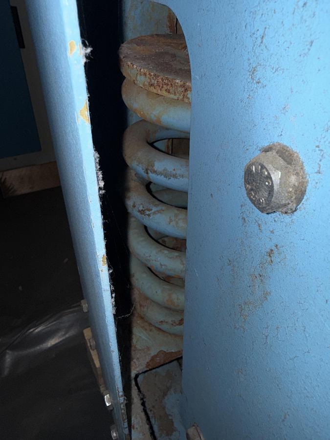 Used 2009 Washer Extractor Unica 200kg - 3 chambers