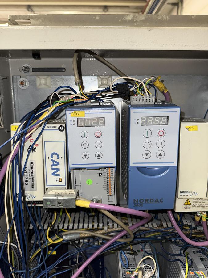 Used 2002 Feeder Kannegiesser EMD 30-01+2-1/2/3 - 3000mm ( 627 )