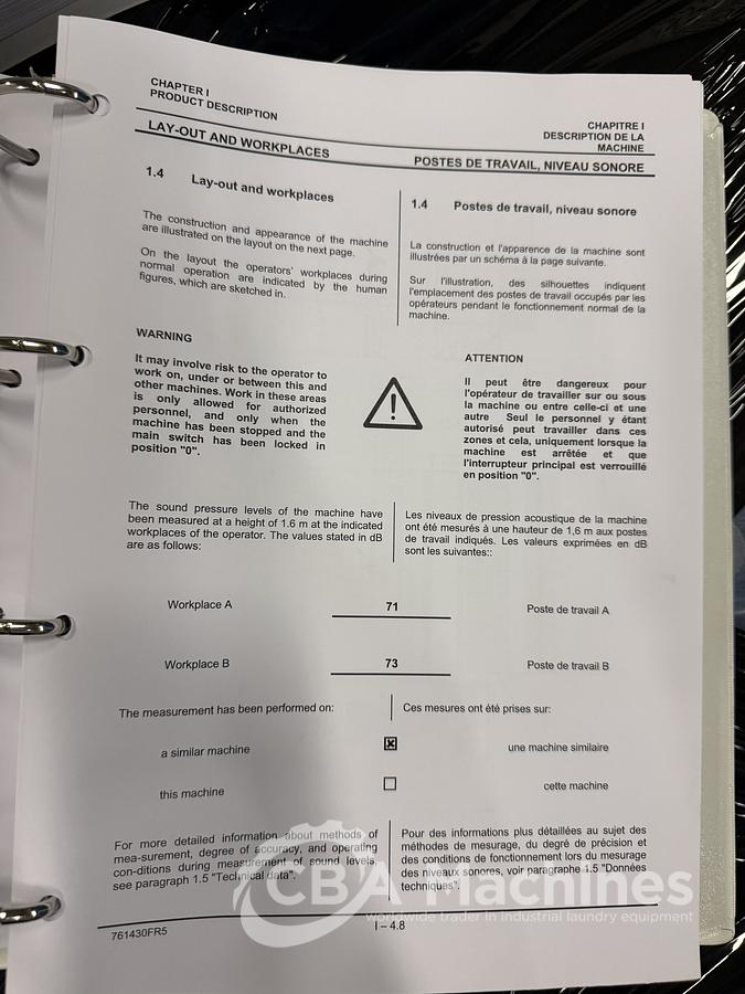 Used 2009 Folder Jensen Classic S3 3300mm (906)