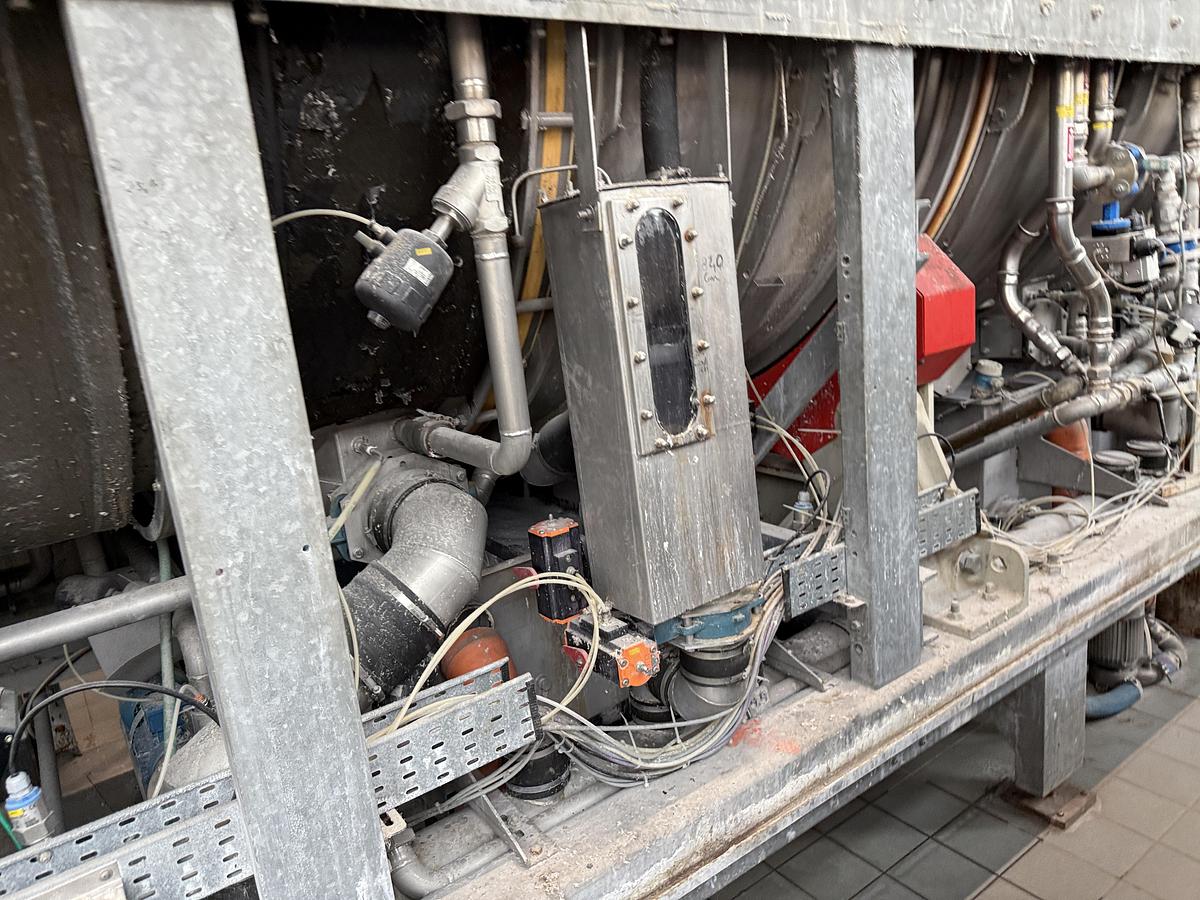 Used 2001 Kannegiesser CBW Tunnel Powertrans BT 14x50kg