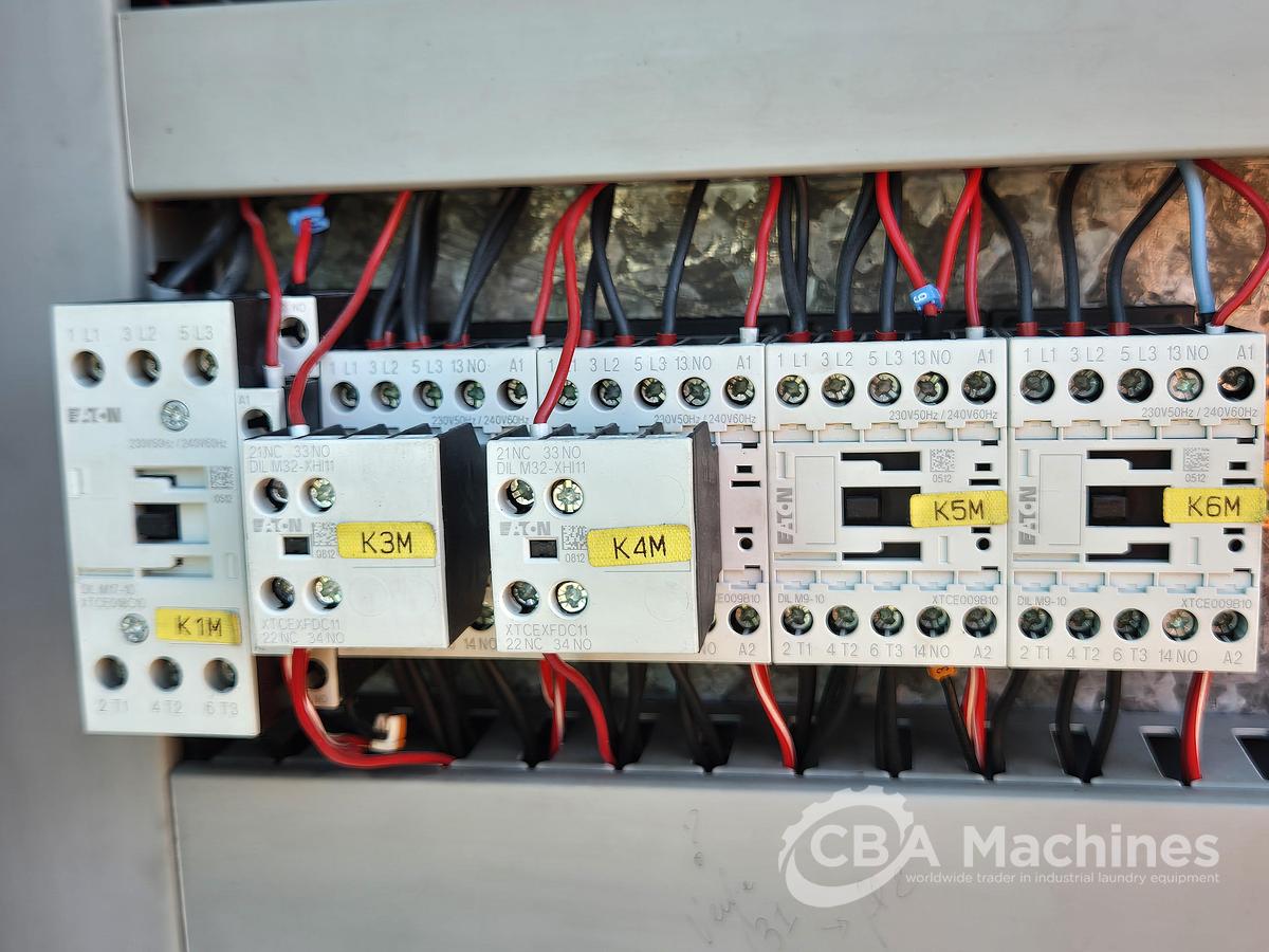 Used 1999 Dryer Lavatec TT733 D Steam 50kg with legs 175cm (854)