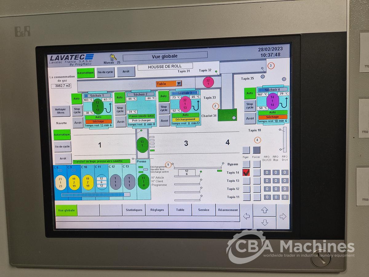 Gebraucht 2000 Trockner Lavatec TT733 GU 50kg (774)