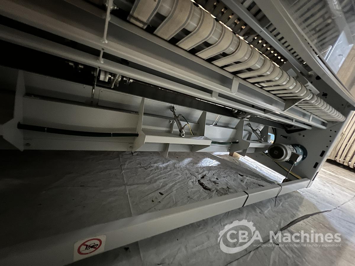 Used 2005 Jensen / Lapauw Ironing Line 2x1200x4000mm Steam for Small Pieces