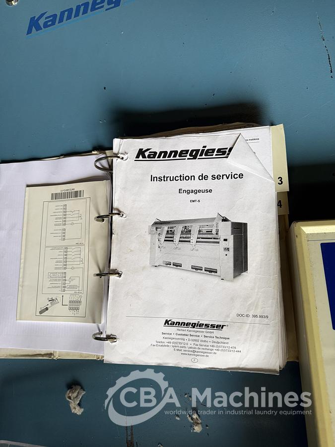 Used 2009 Kannegiesser SFM-33-1/2-3-KR3-SH1-R