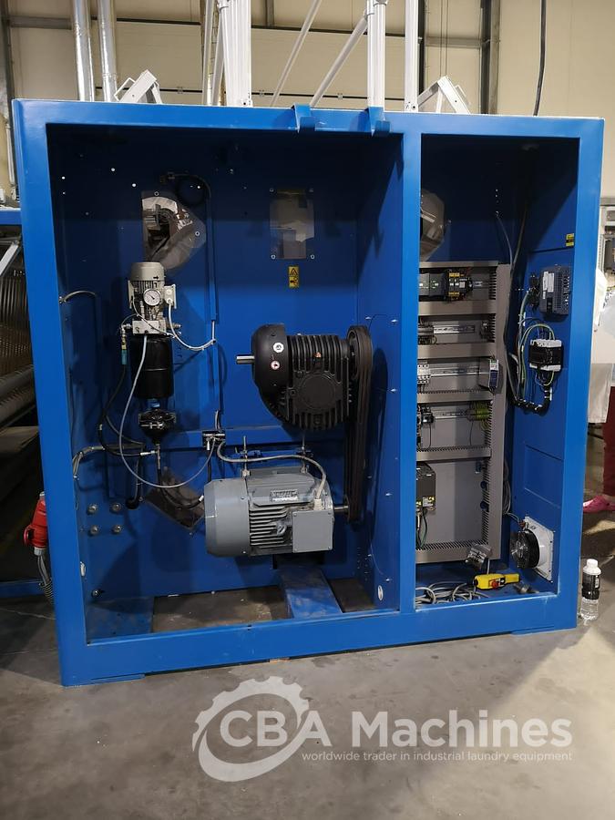 Used 2019 Lapauw Ironing Line 4000 XXL 1 roll 1600 x 3300 Steam #s782 s783