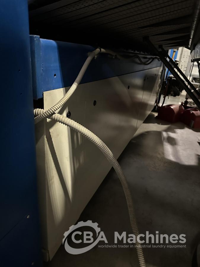 Used 2012 Ironing Line Gas Jensen/Lapauw Jenfeed Logic Plus + 2C1/1601/33G + Jenfold Classic (1076-1077-1078)