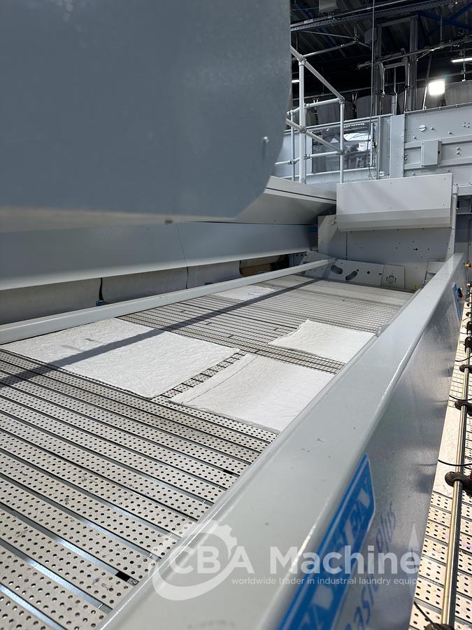 Used 2022 Ironing line Jensen Basic Plus (1029) + EXP 2000 (1030) + Magic (1031) + Napkin Bottom Up (1032)