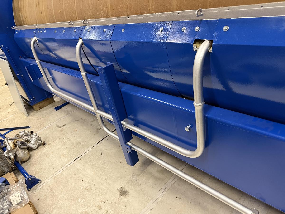 Used 1989 Ironer Lapauw 2 roll 1200 x 3300mm (429)