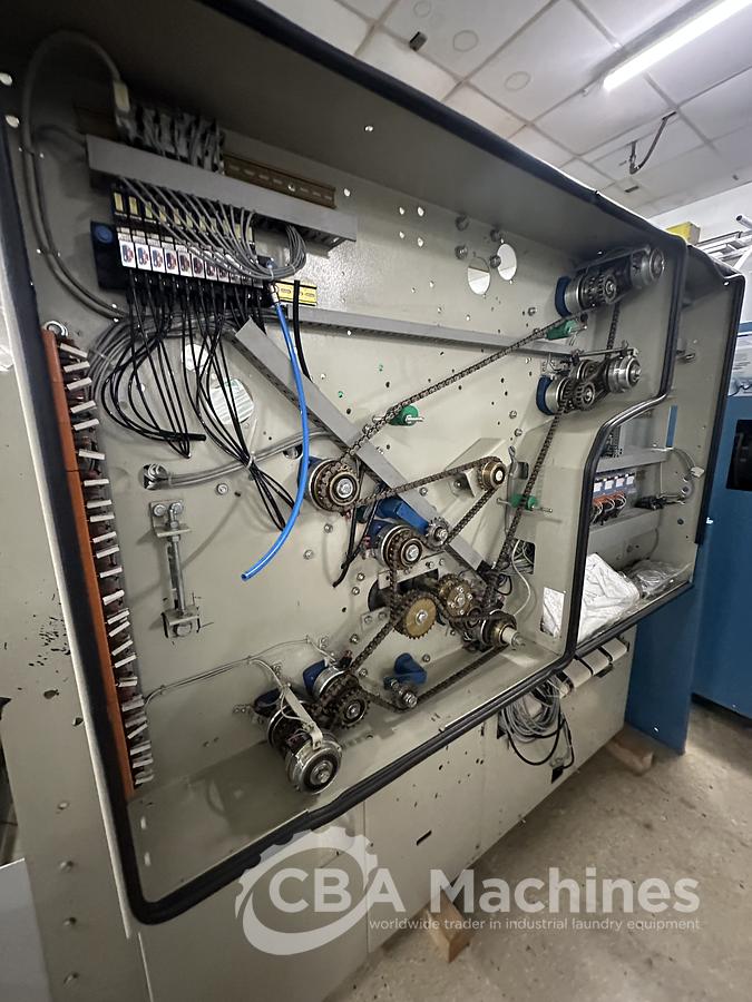 Used 2011 / 2005 Kannegiesser Ironing Line GAS 1x2000x3500mm: EMD - HPMG- RFM