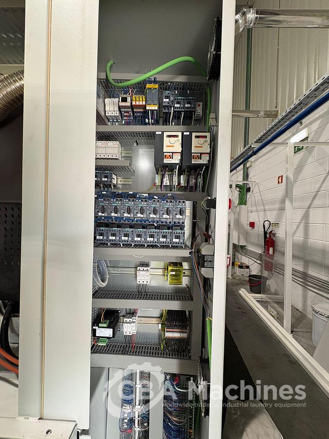 Used 2023 Ironer Girbau Compact Plus Pro 600x3300mm gas with built-in folder (987)