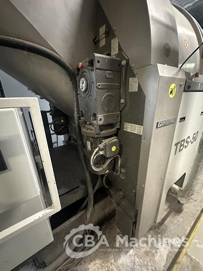 Used 2009 Girbau CBW System 12x50 with press + 100kg dryer