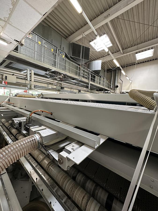 Used 2015 Kannegiesser Feeder EMQ Synchro 3000mm