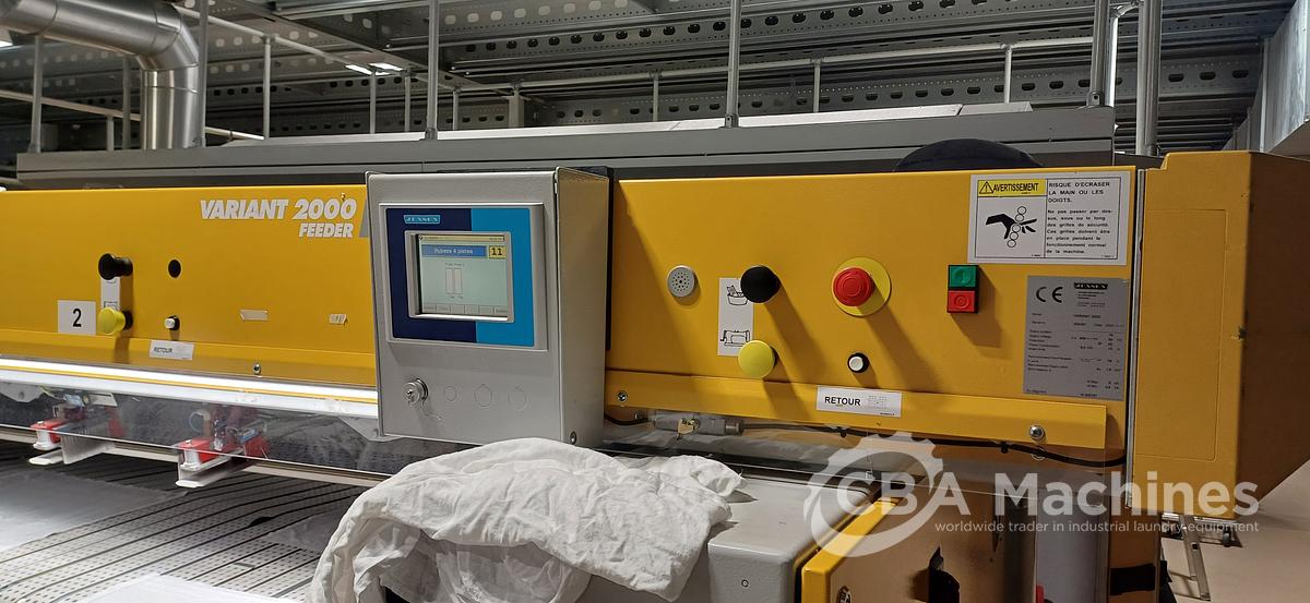 Used 2008 Jensen GAS Ironing Line 1 roll 2000x3500mm