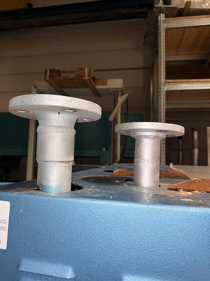 Used 1993 Ironer Lapauw DUO 2x1200x3300 Steam (914)