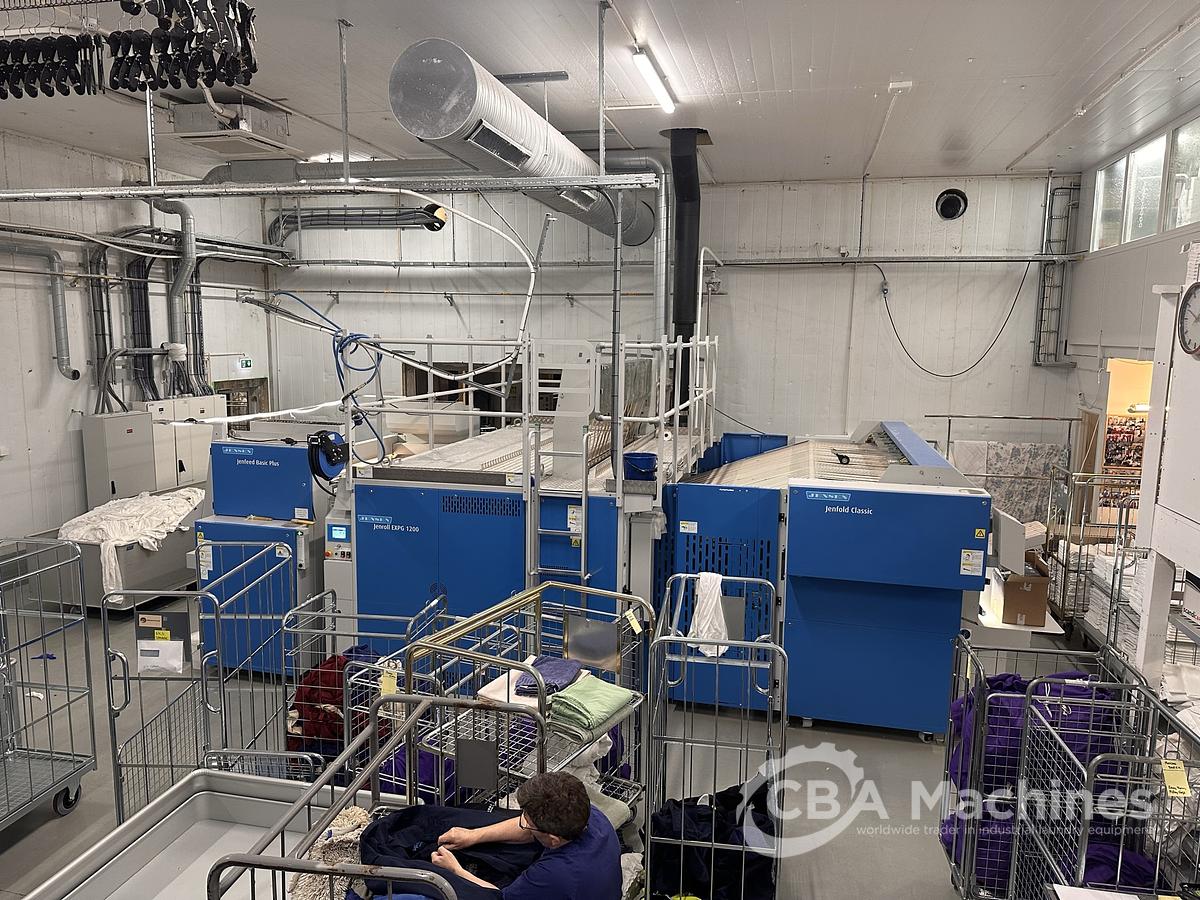 Used 2019 Jensen Small Piece ironing line