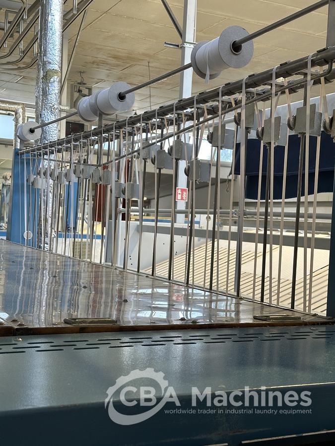 Used 2011 Kannegiesser Ironing Line 3x1200x3500 Kannegiesser Steam 1-2-4 lanes