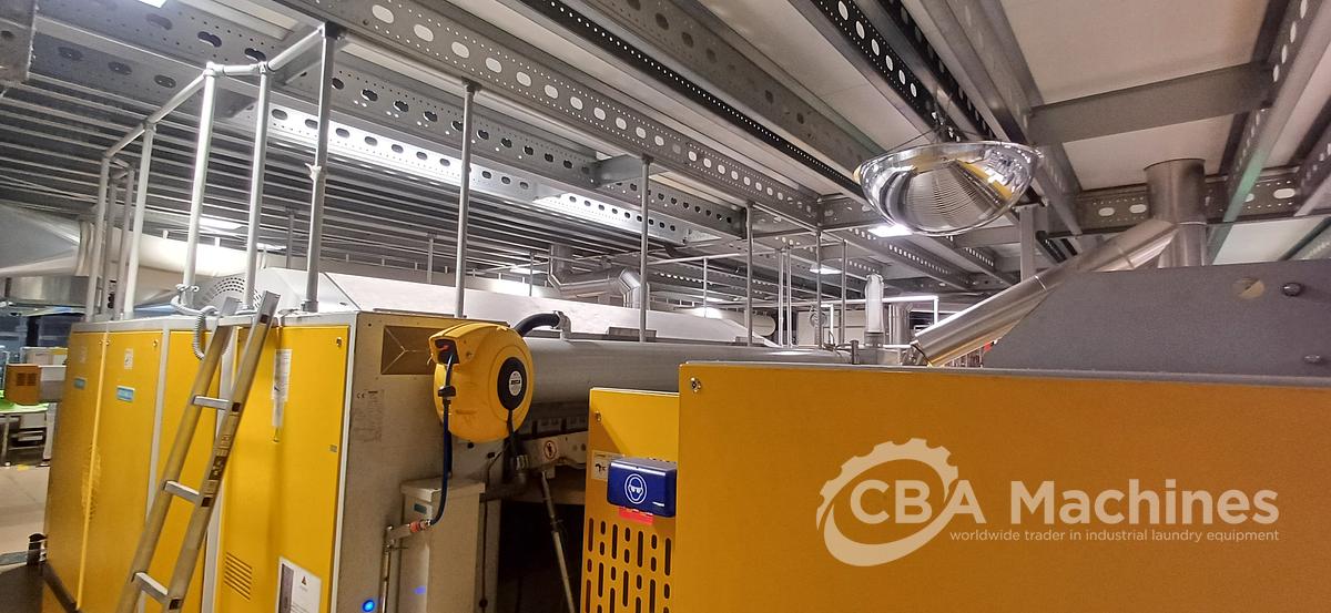 Used 2008 Jensen GAS Ironing Line 1 roll 2000x3500mm