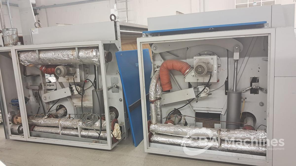 Used 2005 Jensen Express 2 roll Ø1200x3000mm steam