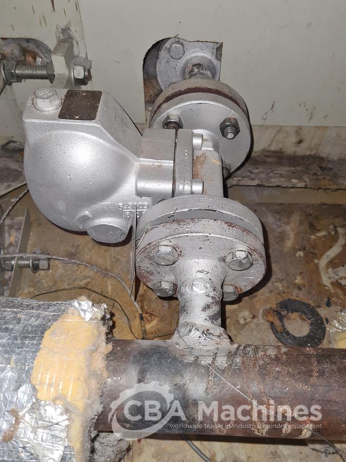 Used Ironing line Kannegiesser 2 roll 1200 x 3000mm steam year 2005/1997