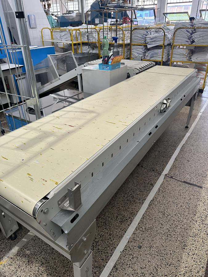 Used 2010 Jensen Ironing Line Logic Plus - Jenroll EXPG 2x1200x3500mm GAS - Classic Folder