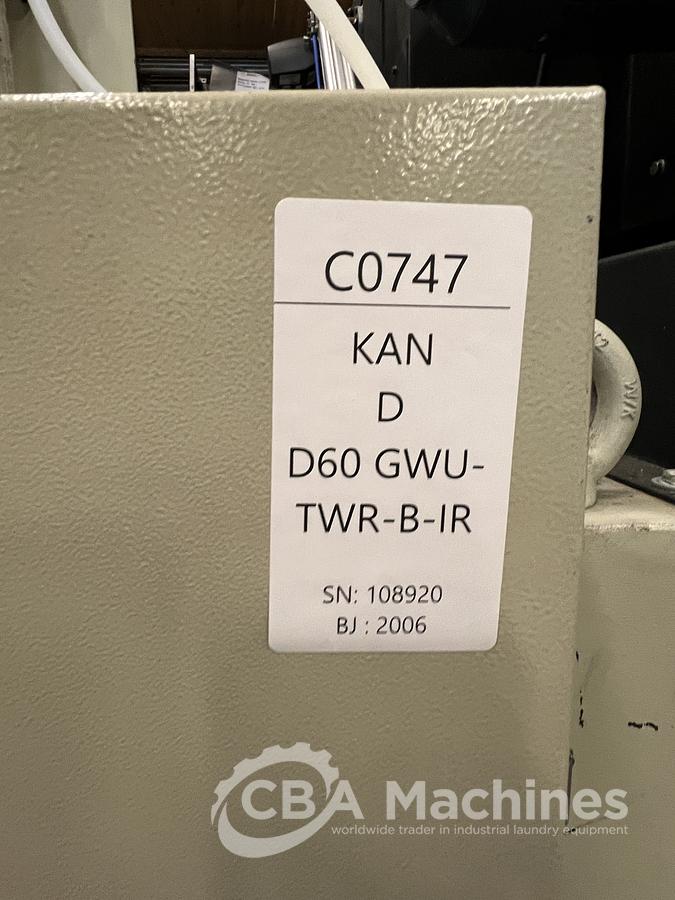 Gebraucht 2006 Trockner Kannegiesser D60 GWU-TWL-B-IR ( 747 )