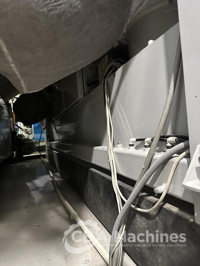 Used 2014 Ironing Line Gas Toto SONIC-ED4-35 + Lapauw 1 roll x 1600mm x 3300mm + Vega fold (1079-1080-1081)