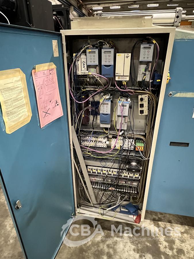 Used 2005/1997 Kannegiesser Ironing Line HPM-G 1 roll 2000x3000mm Steam