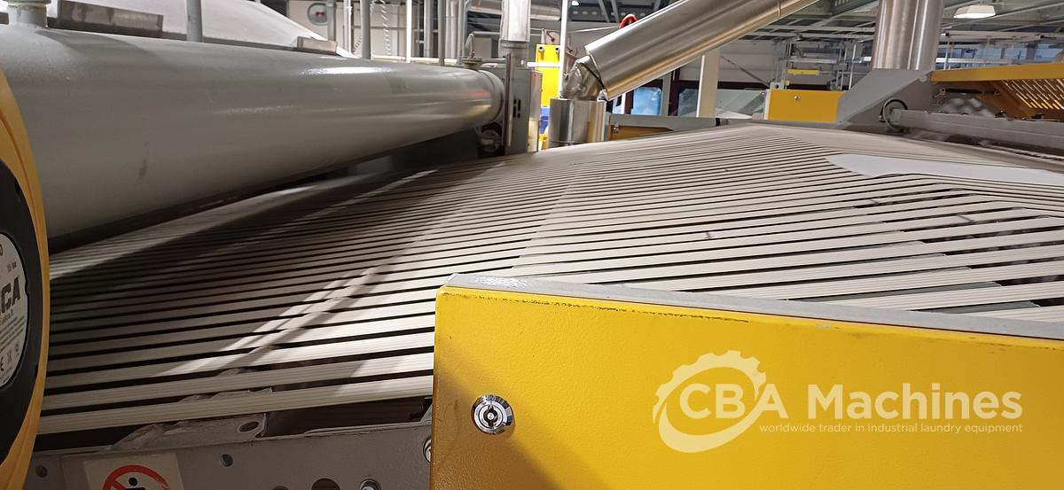 Used 2008 Jensen GAS Ironing Line 1 roll 2000x3500mm